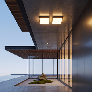 Modern Round & Square Outdoor Wall Lamp | Norvexa