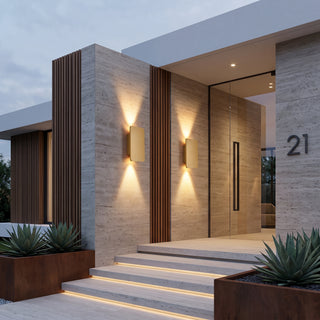 Modern Rectangular Indoor Wall Lamp | Solvique