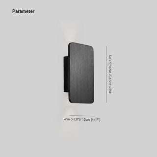 Modern Rectangular Indoor Wall Lamp | Solvique