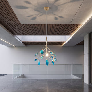Modern Firefly Agate Branch Chandelier | Luminara
