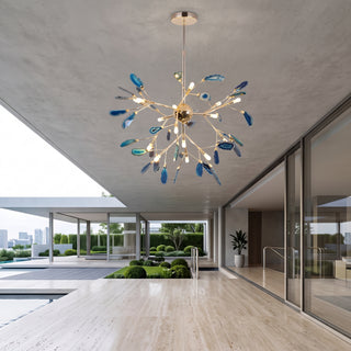 Modern Firefly Agate Branch Chandelier | Luminara