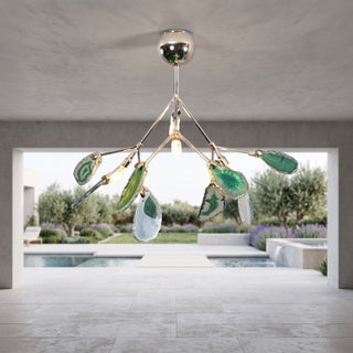 Modern Firefly Agate Branch Chandelier | Luminara