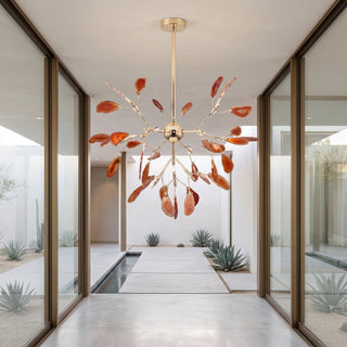 Modern Firefly Agate Branch Chandelier | Luminara
