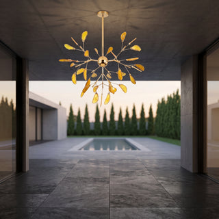 Modern Firefly Agate Branch Chandelier | Luminara