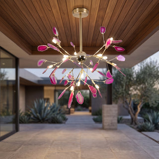Modern Firefly Agate Branch Chandelier | Luminara