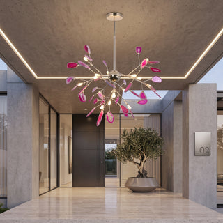 Modern Firefly Agate Branch Chandelier | Luminara