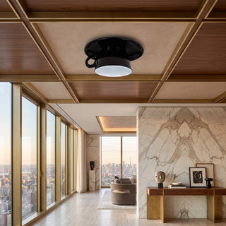Modern Coffee Cup Ceramic Ceiling Light | Ceravue