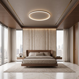 Modern Minimalist Round Ceiling Light | Auravix