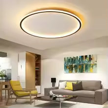 Modern Minimalist Round Ceiling Light | Auravix