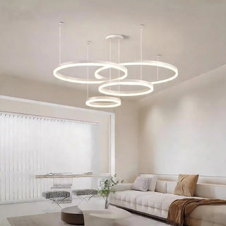 Modern Brushed Ring Pendant Light | Velunix