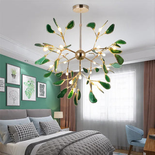 Modern Firefly Agate Branch Chandelier | Luminara
