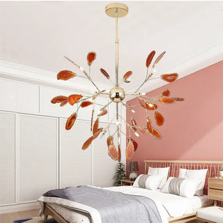 Modern Firefly Agate Branch Chandelier | Luminara