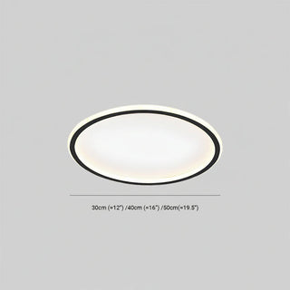 Modern Minimalist Round Ceiling Light | Auravix