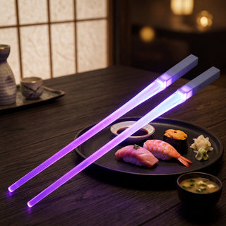 Reusable Color Changing LED Light Up Chopsticks | Velnora