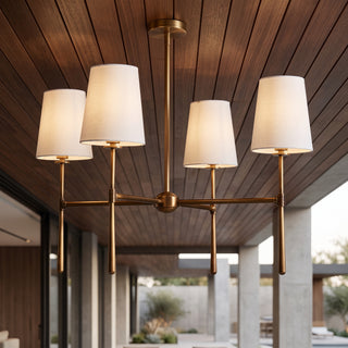 Vintage Fabric Pendant Light | MaisonLume