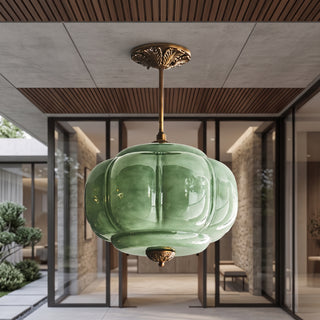 Milk Glass Pendant Light | Verelle
