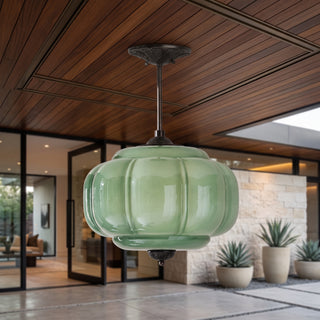 Milk Glass Pendant Light | Verelle