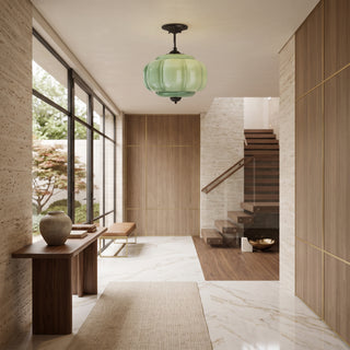 Milk Glass Pendant Light | Verelle
