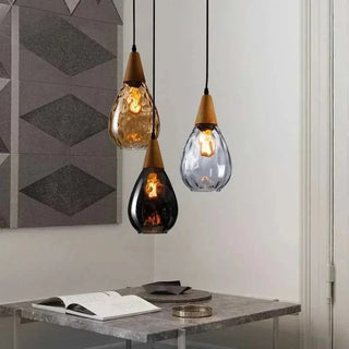 Water Ripple Glass Pendant Light | HavenGlow