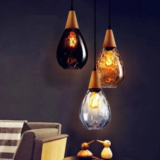 Water Ripple Glass Pendant Light | HavenGlow