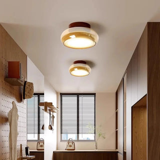 Decorative Glass Ceiling Light Fixture | LumiCrest
