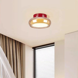 Decorative Glass Ceiling Light Fixture | LumiCrest