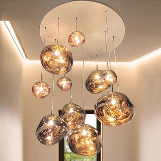 Lava Glass Pendant Light Fixture | GlowSphere