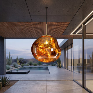 Lava Glass Pendant Light Fixture | GlowSphere