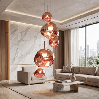 Lava Glass Pendant Light Fixture | GlowSphere