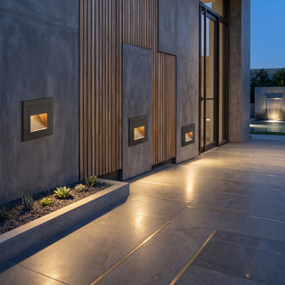 LED Recessed Step Wall Light | Virexa