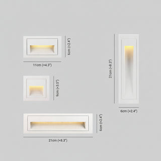 LED Recessed Step Wall Light | Virexa