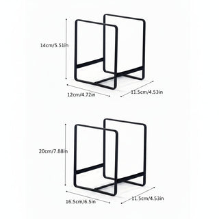 Multi Tier Metal Kitchen Plate Storage Rack Organizer | Franklin