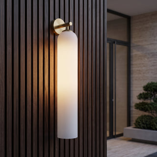 Glass Wall Sconce Light Fixture | Bravion