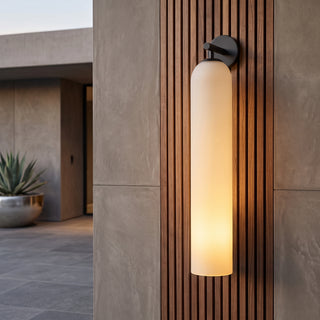 Glass Wall Sconce Light Fixture | Bravion
