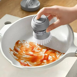 Soap Dispensing Kitchen Dish Scrub Brush | Cooper