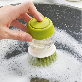 Soap Dispensing Kitchen Dish Scrub Brush | Cooper