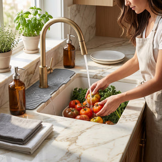 Silicone Sink Faucet Splash Guard Mat | Bennett