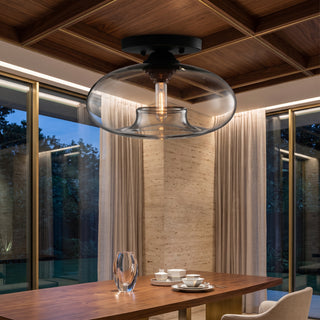 Glass LED Ceiling Light Fixture | Luminexa