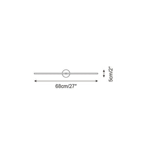 LED Slim Wall Light Fixture | Everique