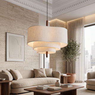 Wabi Sabi Minimalist LED Pendant Light for Serene Interiors | Lumora