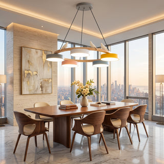 Bauhaus Colorful LED Pendant Light | NovaHue