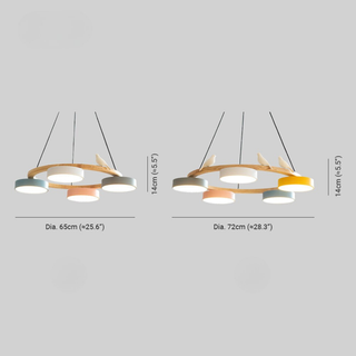 Bauhaus Colorful LED Pendant Light | NovaHue