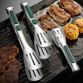 Stainless Steel Non Slip Kitchen Serving Tongs | Harrison