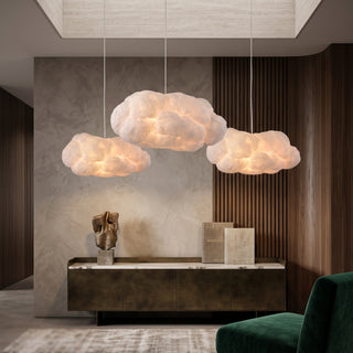 Cloud Shaped Soft Glow Decorative LED Pendant Light | Caelia