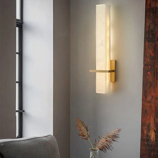 Modern Minimalist LED Marble Effect Decorative Wall Light | Virelle