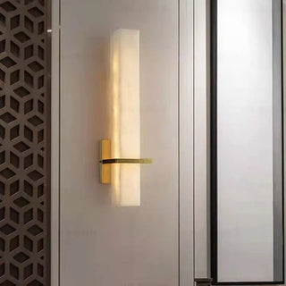 Modern Minimalist LED Marble Effect Decorative Wall Light | Virelle