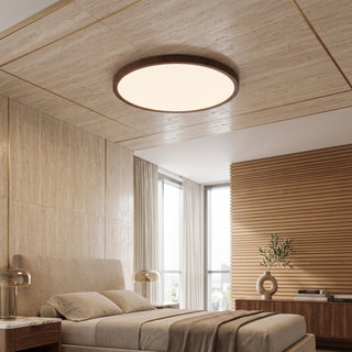 Modern Ultra Thin Round LED Flush Mount Ceiling Light | Sorelle