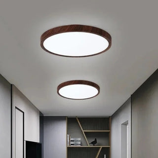 Modern Ultra Thin Round LED Flush Mount Ceiling Light | Sorelle