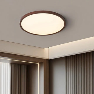 Modern Ultra Thin Round LED Flush Mount Ceiling Light | Sorelle
