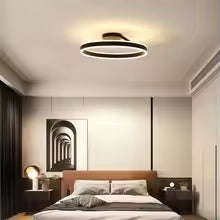 Minimalist Round Dimmable LED Flush Mount Ceiling Light | Orvexa